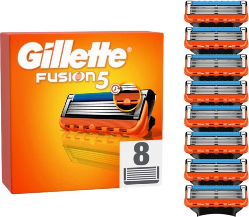 Gillette Fusion5 Razor blades for men 8 stk v:7638274 Gillette Fusion5 Razor blades for men 8 stk v:7638274