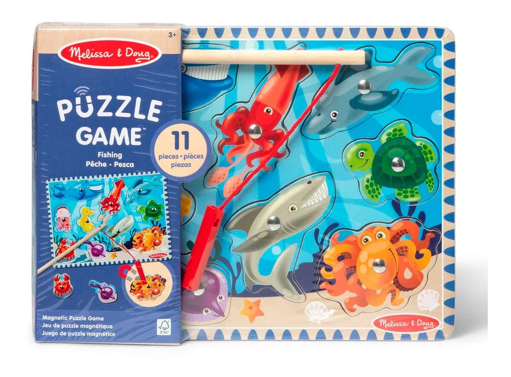 Melissa and Doug Magnetisk Fiskepuslespill – 1 stk. v:1539045 Melissa and Doug Magnetisk Fiskepuslespill – 1 stk. v:1539045