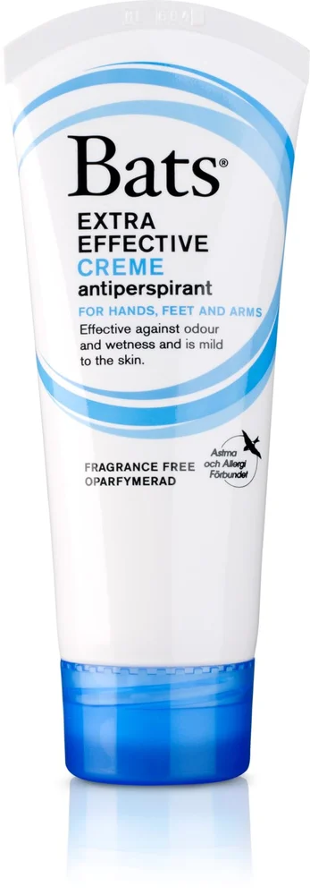 Bats Extra Effective Crème Antiperspirant Unperfumed 60 ml v:8885262