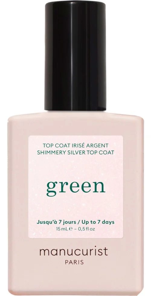 Manucurist Green Essentials Top Coat Shimmery Silver v:4276136 Manucurist Green Essentials Top Coat Shimmery Silver v:4276136