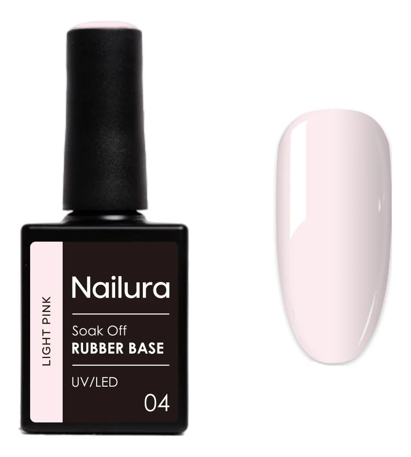Nailura Rubber Base 04 - Light Pink - 10 ml. v:1425601