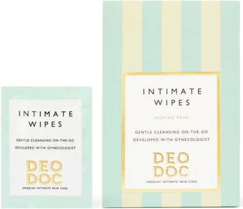 DeoDoc Jasmine Pear Intimate Deowipes 10 pcs 10 stk v:1616419