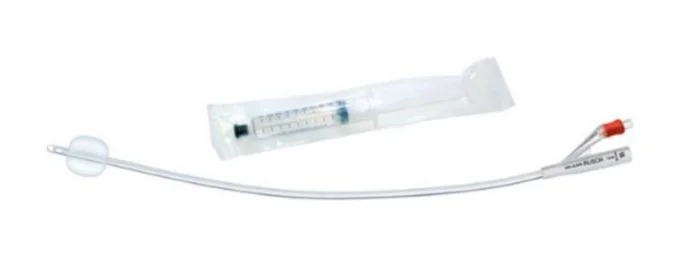 Aquaflate Brillant kateter silikon prefylt mann CH 16 5 stk v:1492409
