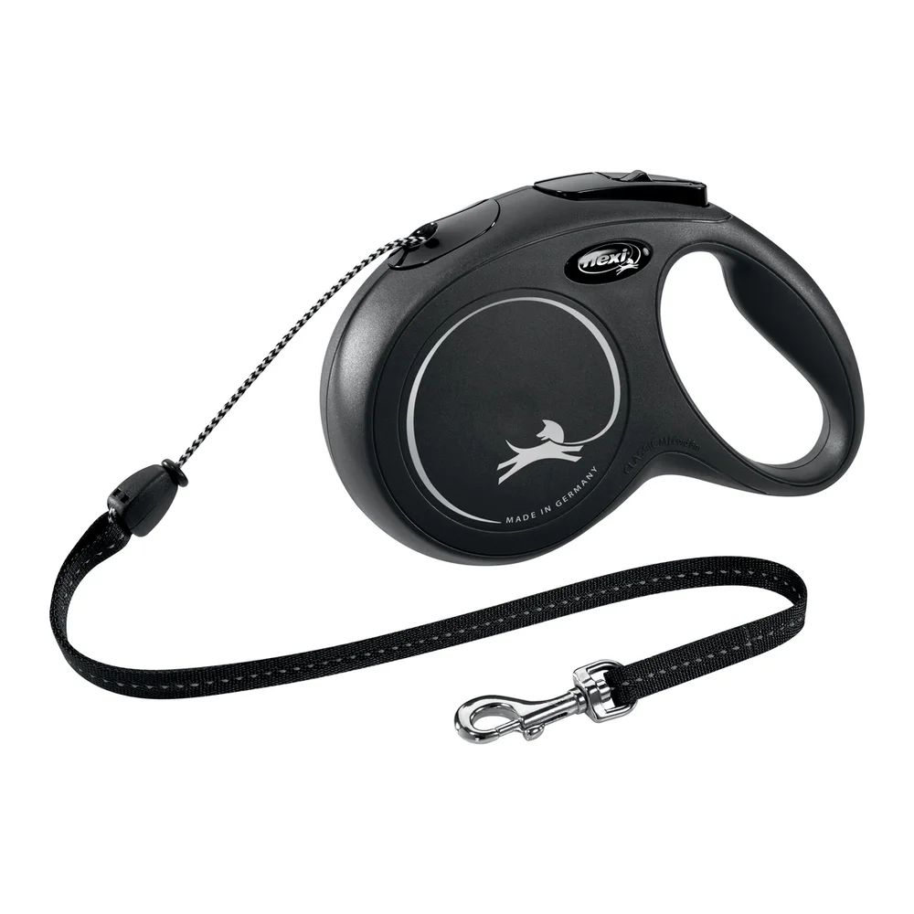 Flexi hundebånd New Classic bånd S, 8M, 12KG – sort v:6704077 Flexi hundebånd New Classic bånd S, 8M, 12KG – sort v:6704077