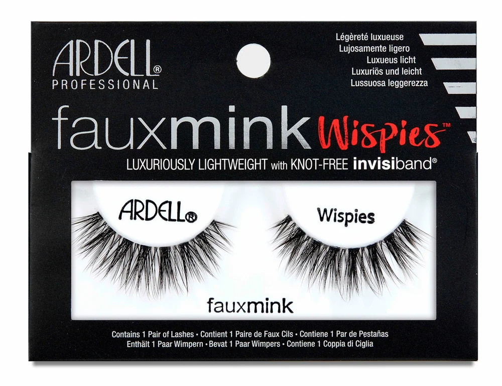 Faux Mink Wispies False Lashes Black - Ardell v:7145795