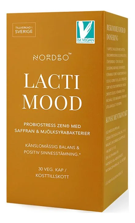 NORDBO LactiMood - 30 kaps. v:7824455