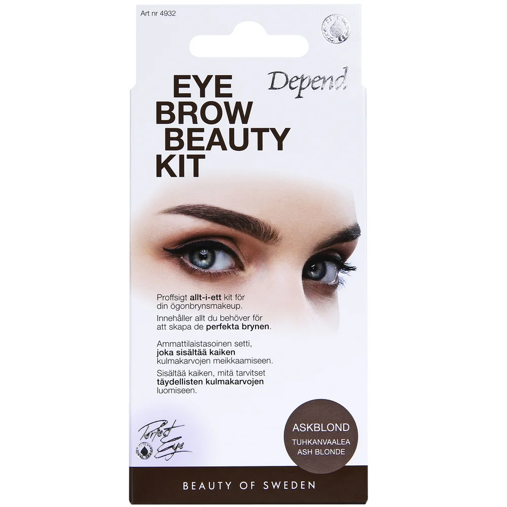 Eyebrow Beauty Kit Ash Blonde - Depend v:8477915