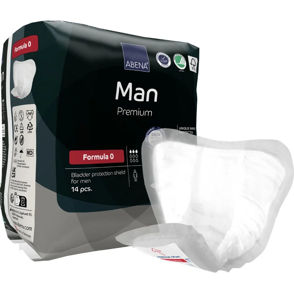 Man Formula 0 Inkontinensbeskyttelse | 14 stk v:5248687 Man Formula 0 Inkontinensbeskyttelse | 14 stk v:5248687