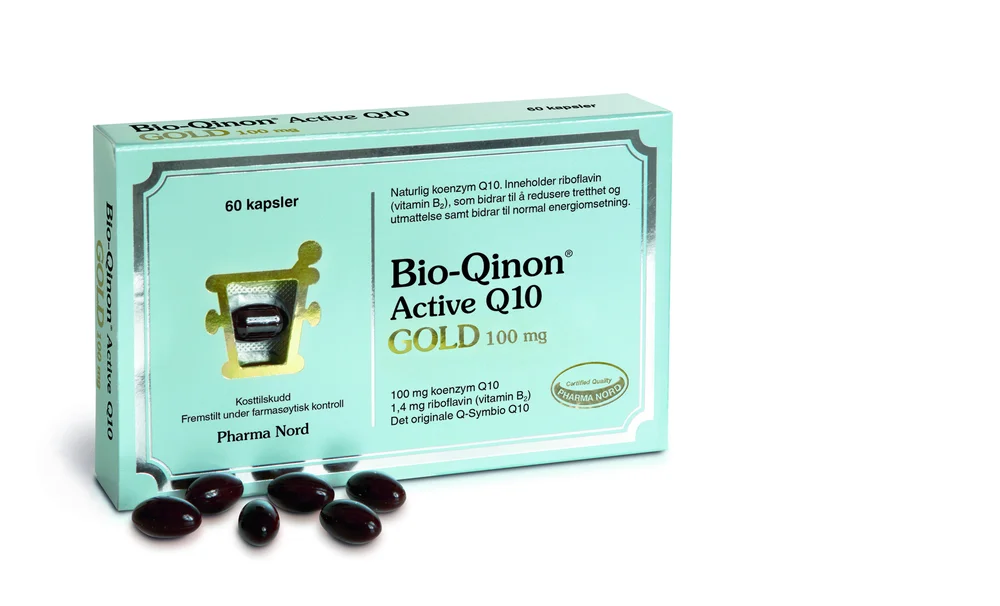Bio-Quinon Q10 Gold – Kosttilskudd med koenzym Q10 v:1706775 Bio-Quinon Q10 Gold – Kosttilskudd med koenzym Q10 v:1706775