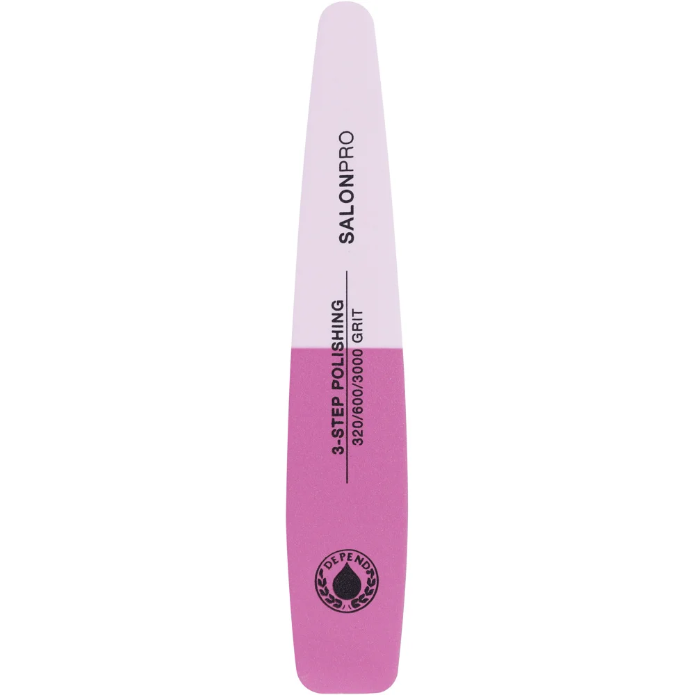 Nail File SalonPro 3-Step Polishing v:1986579