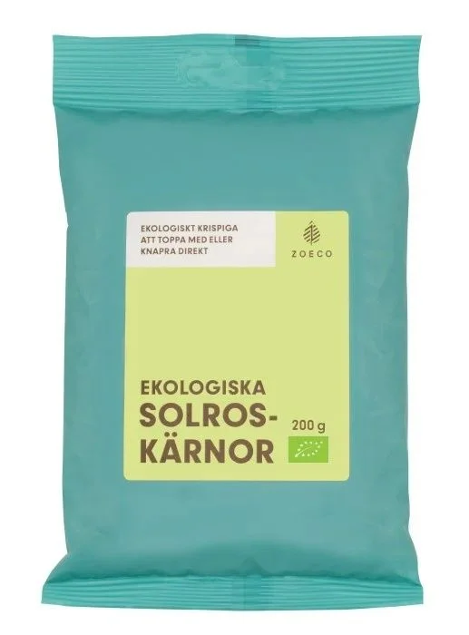 Zoeco solsikkekjerner økologiske 200 g v:9151598 Zoeco solsikkekjerner økologiske 200 g v:9151598