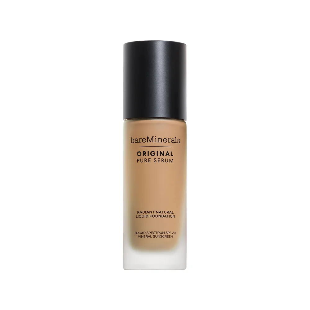 Original Pure Serum Radiant Natural Liquid Foundation Mineral SPF20 3 Medium Neutral - bareMinerals v:1092305