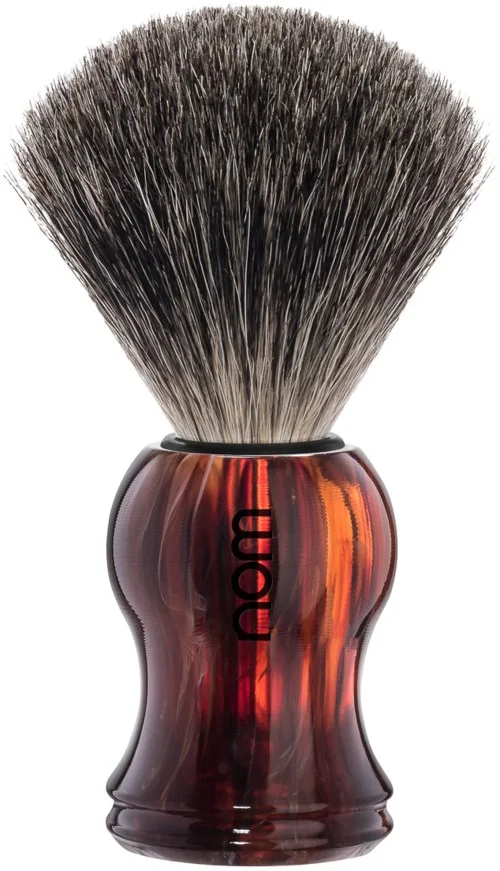 NOM GUSTAV Shaving Brush Pure Badger Havanna v:7550849