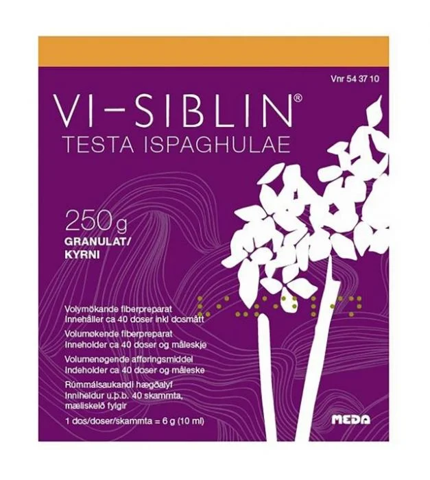 Vi-Siblin 610 mg/g granulat 250 g v:8004525 Vi-Siblin 610 mg/g granulat 250 g v:8004525