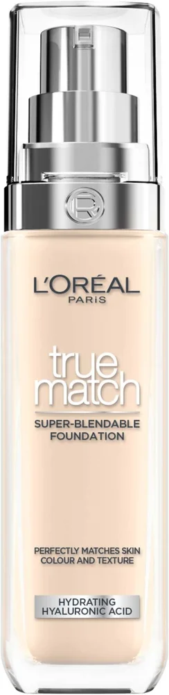 Loreal Paris True Match Super-Blendable Foundation With Hyaluronic Acid 1.W v:9671960