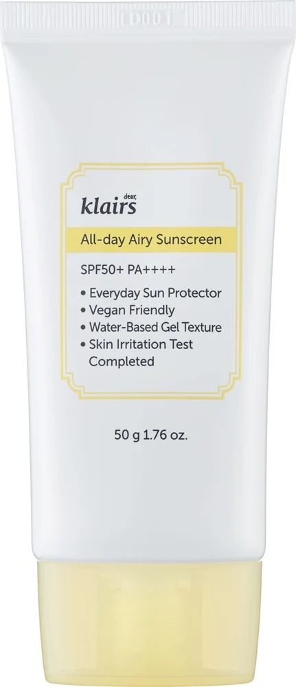 Klairs All-day Airy Sunscreen 50 ml v:7544921 Klairs All-day Airy Sunscreen 50 ml v:7544921