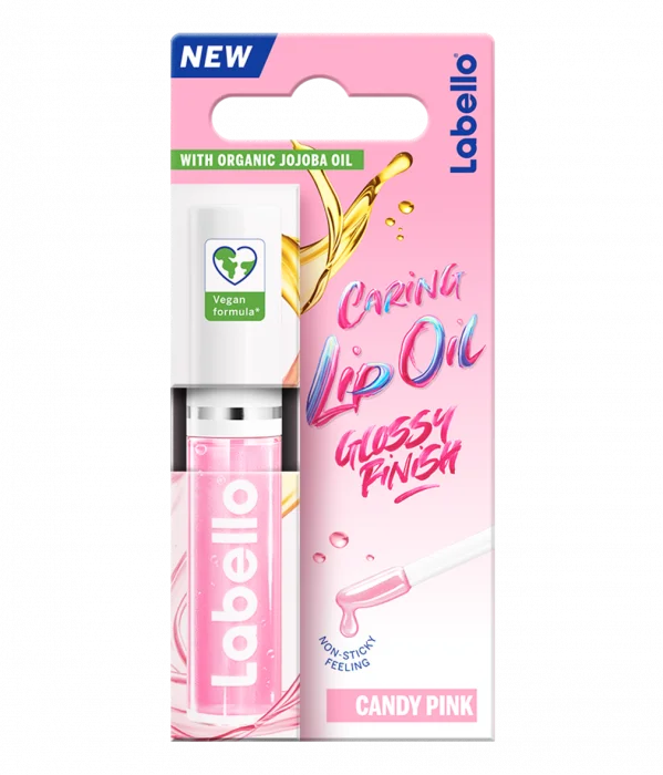 LABELLO Caring Lip Oil Pink, 5,5 ml v:9050355