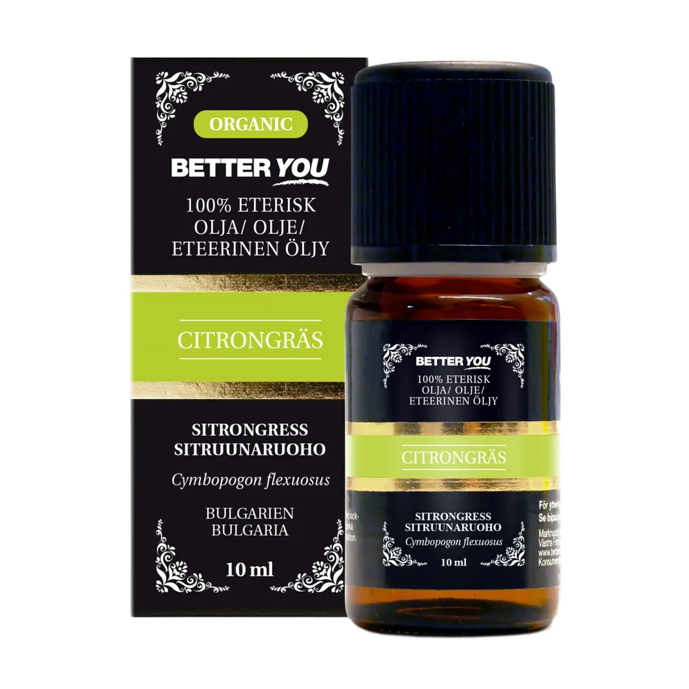 Citrongräsolja Eko Eterisk 10 ml - Better You v:1031790