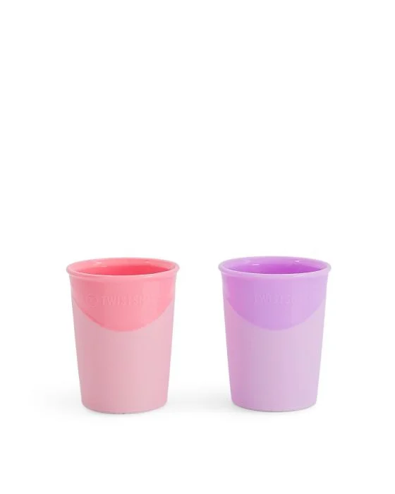 Twistshake barnekopper rosa/lilla 170 ml 2 stk v:1800034 Twistshake barnekopper rosa/lilla 170 ml 2 stk v:1800034