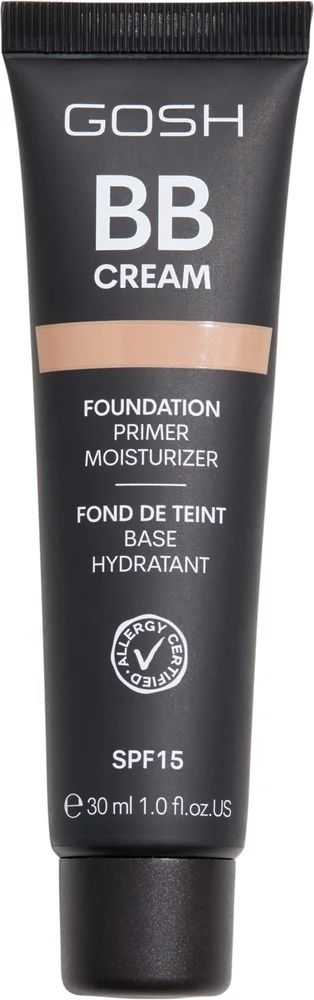 Gosh BB Cream Foundation 30 ml 03 Warm Beige v:5102219 Gosh BB Cream Foundation 30 ml 03 Warm Beige v:5102219