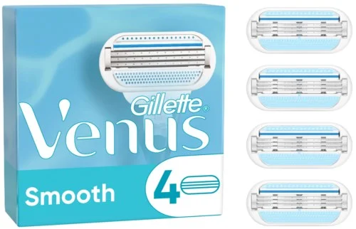 Gillette Venus Smooth Razor blades 4-pack 4 stk v:3274703 Gillette Venus Smooth Razor blades 4-pack 4 stk v:3274703