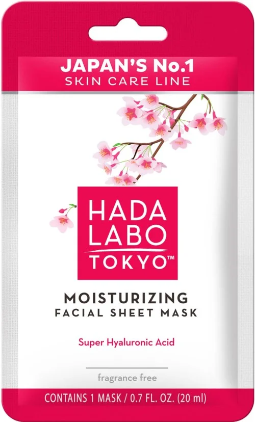 Hada Labo Tokyo Moisturizing Facial Sheet Mask 20 ml v:6470245 Hada Labo Tokyo Moisturizing Facial Sheet Mask 20 ml v:6470245