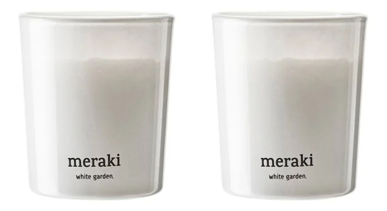 Meraki Duftlys White Garden – 60 g. v:4175714 Meraki Duftlys White Garden – 60 g. v:4175714