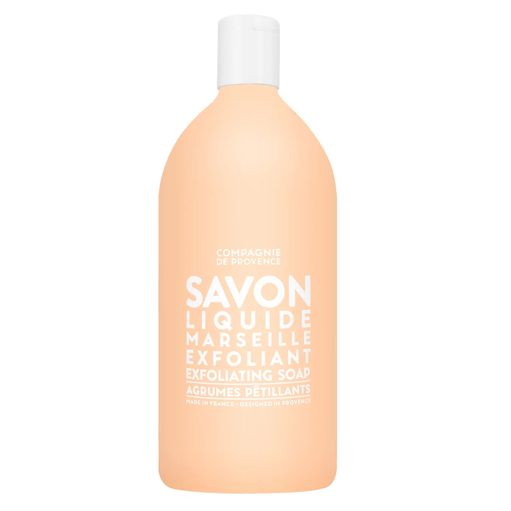 SAVON Exfoliating Liquid Marseille Soap Refill Liquid Hand Refill Soap 1000 ml - COMPAGNIE DE PROVENCE v:8044955