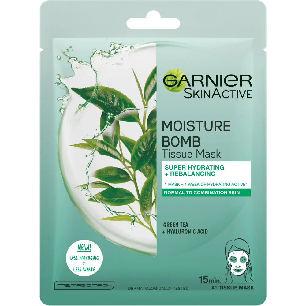 Moisture Bomb Tissue Mask (Green), 1-Pack v:1802619