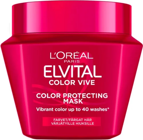 Loreal Paris Elvital Color Vive Hårinpackning 300 ml v:8435122