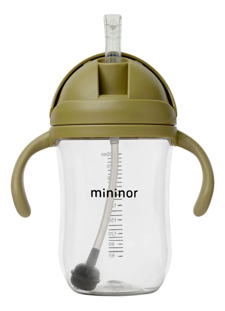 Mininor Sugerørskopp Mosegrønn – 330 ml. v:1291044