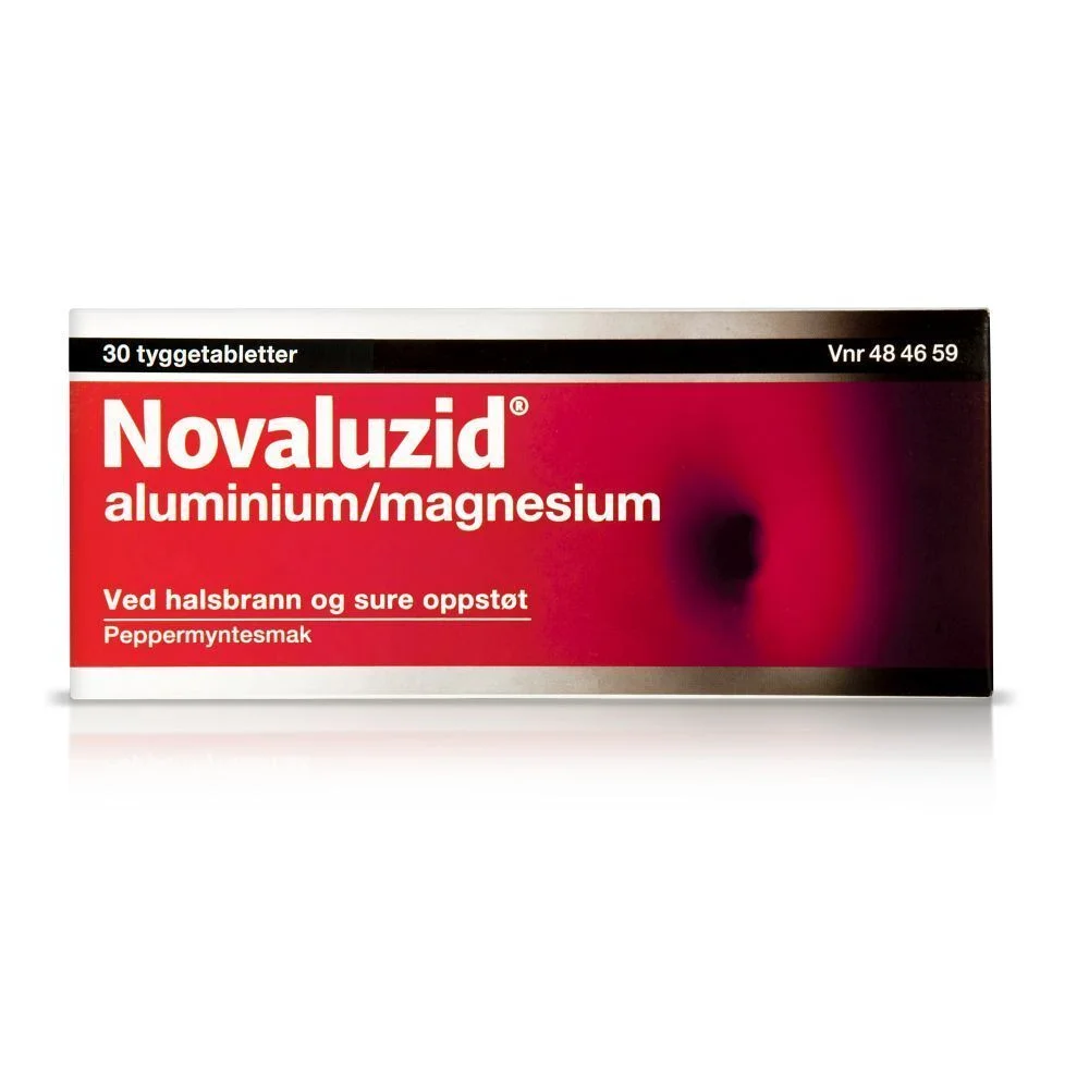Novaluzid tyggetabletter – 30 tabletter v:5890871 Novaluzid tyggetabletter – 30 tabletter v:5890871