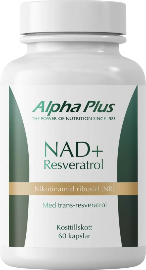 Alpha Plus NAD+ Resveratrol 60 stk v:6467906 Alpha Plus NAD+ Resveratrol 60 stk v:6467906