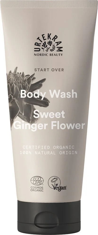 Urtekram Start Over Sweet Ginger Flower Body Wash 200 ml v:4345908