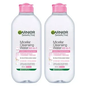 Garnier Micellar Cleansing Water Normal & Sensitive Skin Duo 2x400ml v:8985945