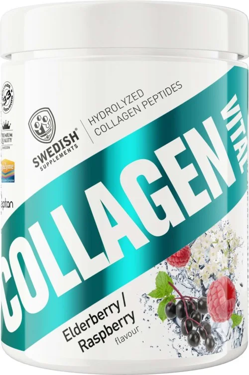 Swedish Supplements Collagen Vital – Elderberry/Raspberry 400 g v:5162472 Swedish Supplements Collagen Vital – Elderberry/Raspberry 400 g v:5162472