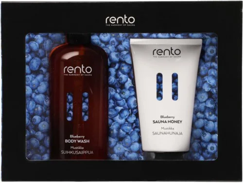 Rento Gift Set Body Wash & Sauna Honey Blueberry v:9868877