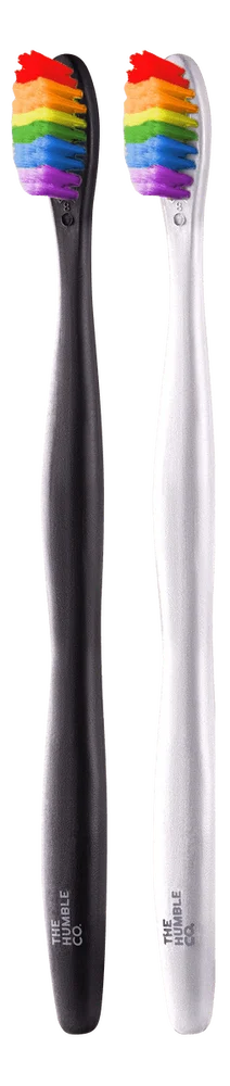 The Humble Co. Plant-based Toothbrush 2-p - Sensitive - Proud - 1 stk. v:9375992