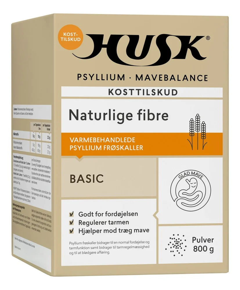 HUSK Psyllium Magebalanse – 800 g. v:2518944 HUSK Psyllium Magebalanse – 800 g. v:2518944