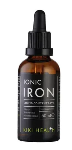 Kiki Health Ionisk jern 50 ml | flytende jern v:7283373 Kiki Health Ionisk jern 50 ml | flytende jern v:7283373
