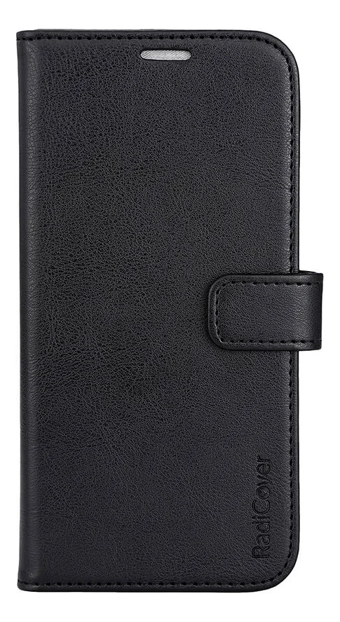 RadiCover iPhone 15 Plus Flipcover med Strålingsbeskyttelse PU MagS RFID Sort - 1 stk. v:1898584