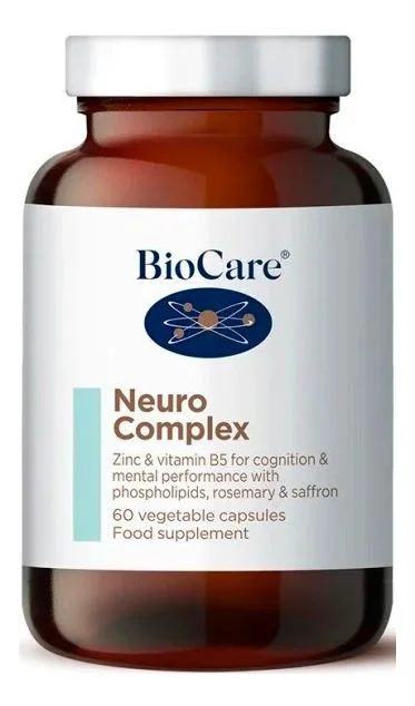 Biocare Neuro Complex 60 Kapsler – 1 stk. v:6622203 Biocare Neuro Complex 60 Kapsler – 1 stk. v:6622203