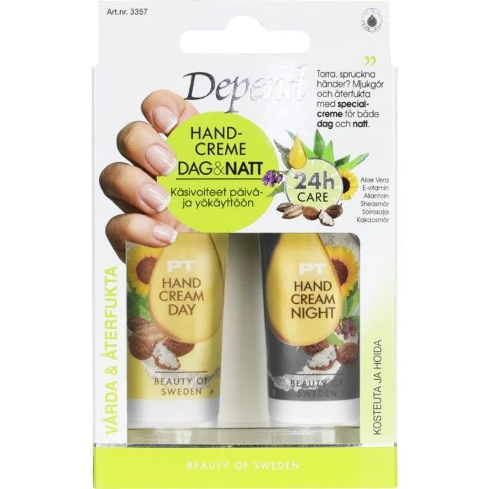 Depend håndkrem dag & natt 30 ml – håndkremsett v:9456505