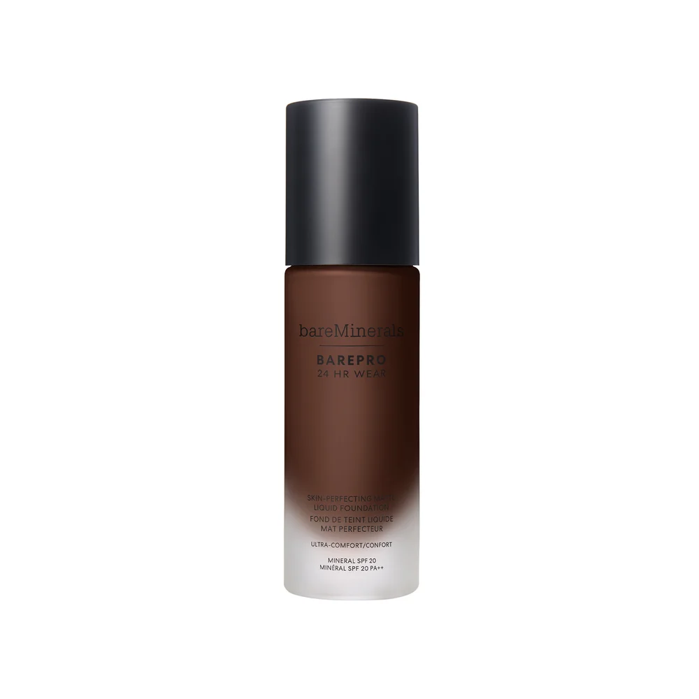 BAREPRO 24HR Skin-Perfecting Matte Liquid Foundation SPF 20 Deep 65 Neutral - bareMinerals v:5114256
