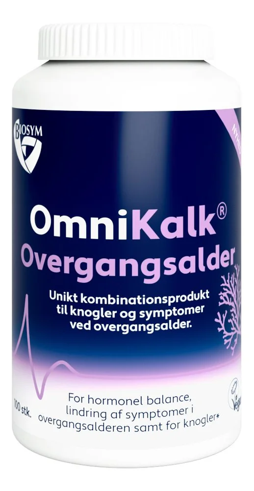 OmniKalk Overgangsalder – 100 kaps. v:2796053 OmniKalk Overgangsalder – 100 kaps. v:2796053