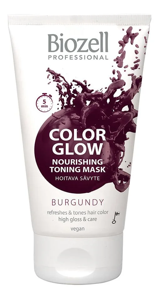 Biozell Color Glow Nourishing Toning Mask Burgundy - 150 ml. v:1850435