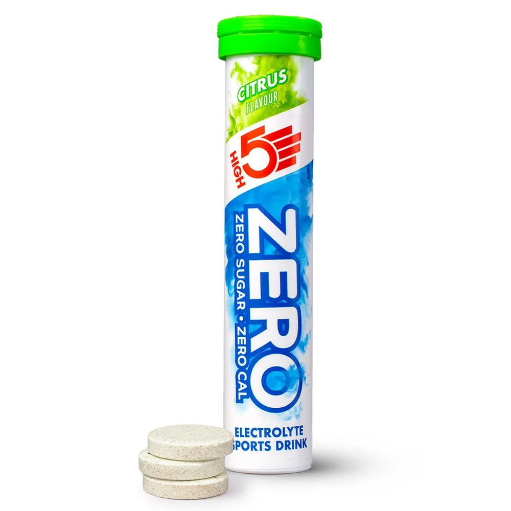 High5 ZERO Elektrolytter Citrus – 20 stk. v:3483635 High5 ZERO Elektrolytter Citrus – 20 stk. v:3483635