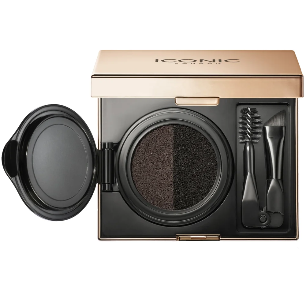 Sculpt & Boost Eyebrow Cushion Black Brown – ICONIC LONDON v:1779361