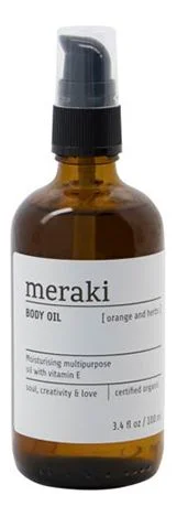 Meraki Body Oil m. Orange & Herbs – 100 ml. v:9260357