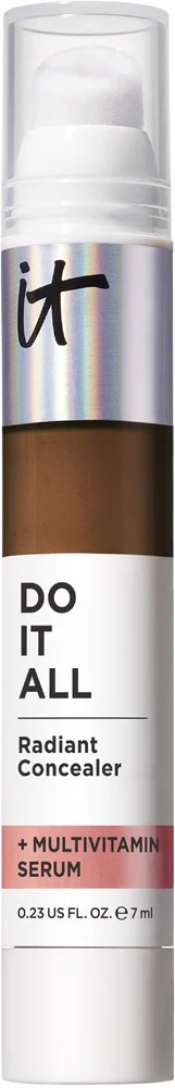 IT Cosmetics Do It All Plumping Radiant Concealer + Multivitamin Serum 615 Deep Neutral v:4117519